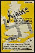 Invasion 1941 Publication Sub titled 