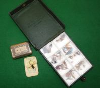ACCESSORIES: (2) Hardy The Visible Fly Box, rexine covered outer case, 6