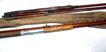 RODS: (2) Hardy The No2 LRH Spinning rod, 9'6