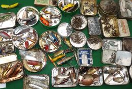 LURES: Good mixed collection of Hardy, Allcock, Abu, Abu USA and European plugs/spoons, Toby Devon