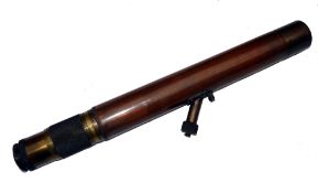 ACCESSORY: Vintage gun sighting telescope by W. Ottway & Co., Ltd., Ealing 1917, Patent 