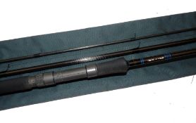 ROD: Seer 13' 3 piece match rod in as new condition, black whipped single leg lined guides, 20