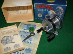 REEL: Abu Record Expert 2200 tournament casting reel, foot stamped 