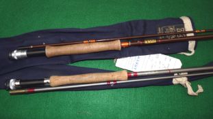 RODS: (2) Hardy Fibalite 8'6