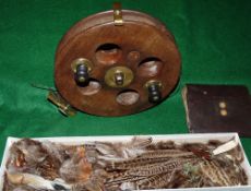 REEL & ACCESSORIES: Rare Southcotts Patent 9