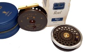 REEL & SPOOL: (2) Special Edition Hardy Marquis 8/9 alloy fly reel in Golden Prince colours, 50 only