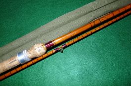 ROD: B James & Son, London, England Richard Walker Mk1V Avon rod, 10' 2 piece, burgundy close