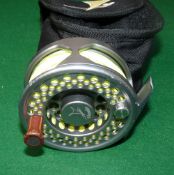 REEL: Vosseler DC3 German high tec alloy large arbour fly reel, 3.25