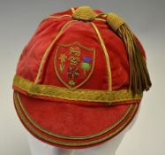 British Isles Rugby League Players Cap - presented to Derek 