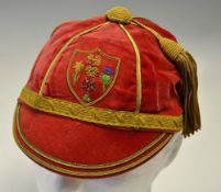 British Isles Rugby League Players Cap - presented to Derek 
