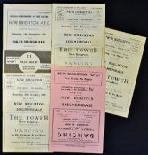 1957 Onwards New Brighton home football programmes v Skelmersdale 1957/1958, 1958/1959, 1959/1960,