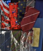 Collection of Official Football Association presentation neck ties to include 1994 World Cup in