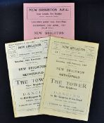 1957 Onwards New Brighton home football programmes v Netherfield 1956/1957 (Lancs. Junior Cup Semi-