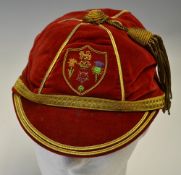 British Isles Rugby League Players Cap - presented to Derek 
