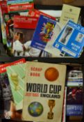 Mixed collection of international football programmes, World Cup items including 1966 World Cup