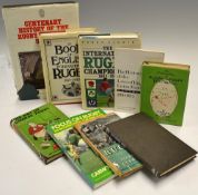 Rugby Books - Collection of various rugby reference, centenary and other related books to incl 