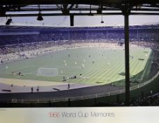 Collection of large photographic football posters for 1966 World Cup Final and entitled '1966