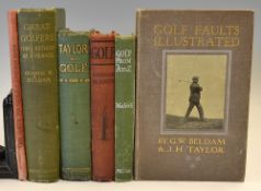 Early Golf Instruction books from 1904 onwards (6) - Edgar, J Douglas - 