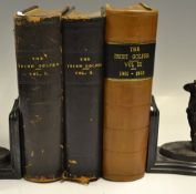 The Irish Golfer Weekly Journal from 1899 Vol. 1 No.1 to 1903 Vol. III No.52 - rare collection in 3x