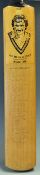 Signed 1986 David Graveney Benefit Match Cricket Bat Gloucestershire C.C.C with Tom Graveney's