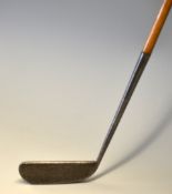 G. Oke Patent giraffe neck blade putter with 7.5