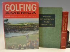 American History Golf books (3) to incl Herbert Warren Wind, - 