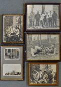 Boxing Selection of Harry Drake Photographs mostly group images including Jack Dempsey, Billy Wells,