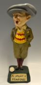 Penfold Golfing Advertising figure - good replica hollow figure overall 20.5