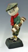 Dunlop Caddie Advertising figure - good replica hollow figure overall 16