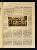 1926 New Zealand Maori Rugby Tour in France - Le Miroir des Sports magazine Sept 1926 issue with