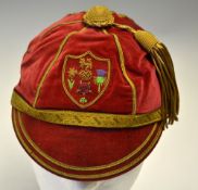 British Isles Rugby League Players Cap - presented to Derek 