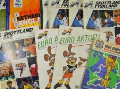 Collection of International big match football programmes to include 1966 World Cup Tournament
