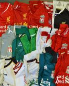 Liverpool Football Shirt Selection a mixed selection of years, includes homes and away, mainly