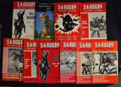 Collection of 1970's South Africa Rugby Yearbooks - a complete run of 10 years from 1970 -'79