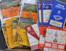 1960/70s Wolverhampton Wanderers Football Programmes with homes and aways predominantly league