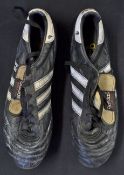 Football boots with which Alan McLoughlin scored the goal for the Republic of Ireland versus