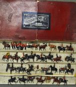 Britain's soldiers Types of the British Army No 29 in four sections, incomplete, includes Mules,