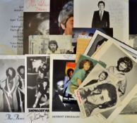 Entertainment Autograph Selection a varied collection of autographs many dedicated to 'Denny',