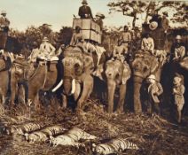 Indian Prints - to include King George V Tiger Shooting, Lord & Lady Curzon at The Delhi Durbar, The