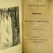 Railways - Manchester Railway Companion. 1834 - by J. Everet, Market Street, Manchester. A 258