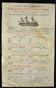 Maritime - 1886 Shipping Poster Advertising Ships from Leith, Rotterdam, Amsterdam, Antwerp, Ghent &