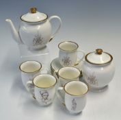 Countess Grey Bergamot Tea Set 'The Countess Grey Collection' consisting of teapot and caddy limited