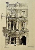 Moroney, Ken (b.1949) Original Painting Corn Exchange Louth signed, framed measures 18 x 24.5cm