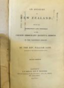 New Zealand - An Account Of New Zealand by William Yate, 1835 a 310 page book plus Index and 10