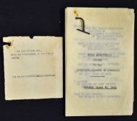1962 Prime Minister's Speech to Liverpool Chamber of Commerce dated Friday March 16, 1962, typed