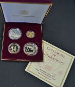 1996 United States Olympic Coins of the Atlanta Centennial Olympic Games Four Coin Proof Set