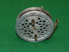 REEL: Early Hardy Eureka narrow drum trotting reel, 3.5