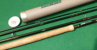 ROD: Sage Graphite 4, 16' 4 piece salmon fly rod, line rate 9/10, bronze whipped guides, 25