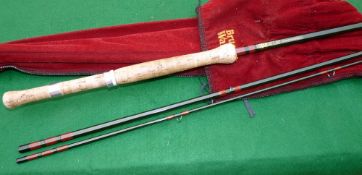 ROD: Bruce & Walker Hexagraph The Hugh Falkus Sea Trout Special rod, 10'6