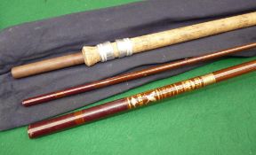 ROD: Bruce & Walker Avon Perfection 12' 2 piece hollow glass river rod, 24
